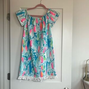 Lilly Pulitzer sailboat print dress small